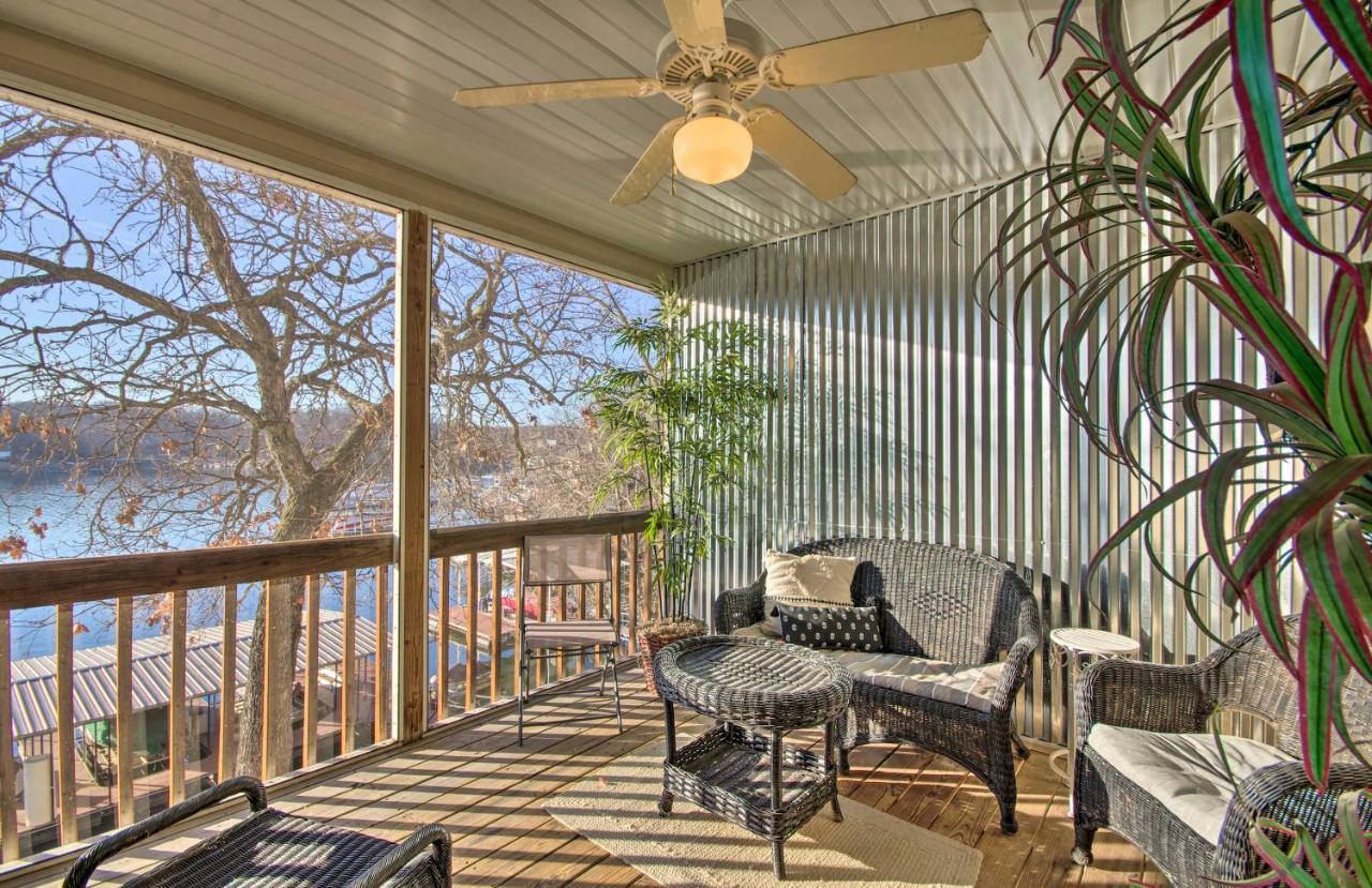 Waterfront Townhome With Private Dock And Lake Views Lake Ozark Exterior foto