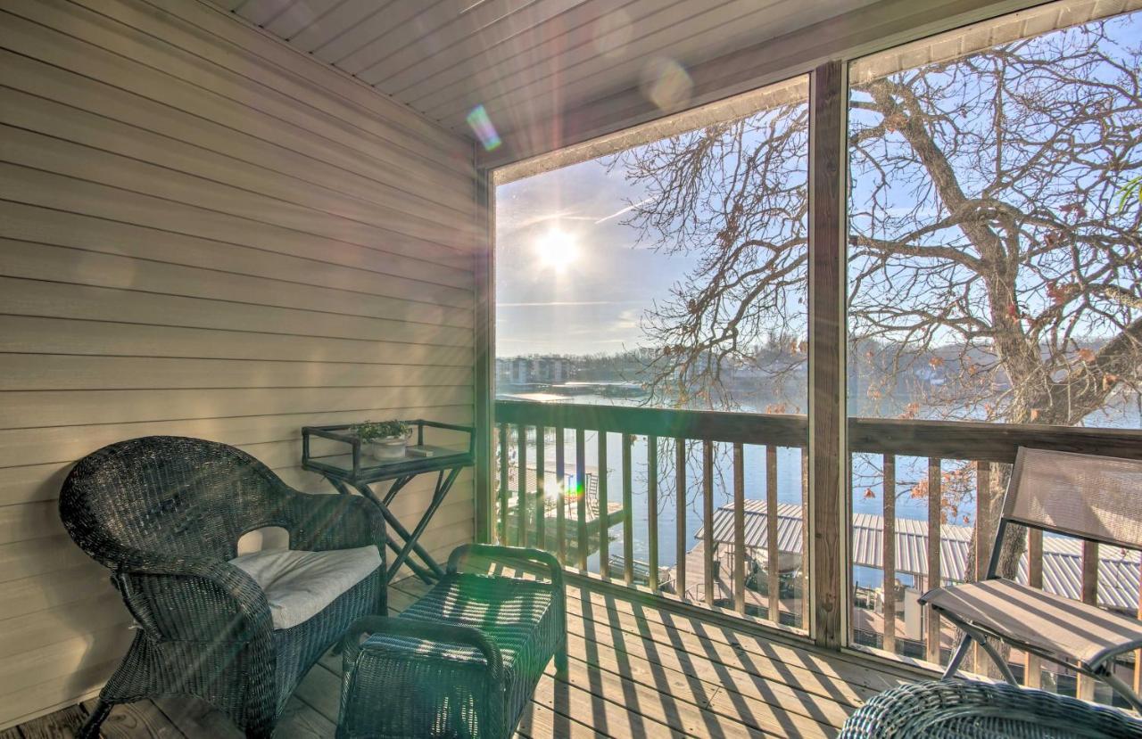 Waterfront Townhome With Private Dock And Lake Views Lake Ozark Exterior foto